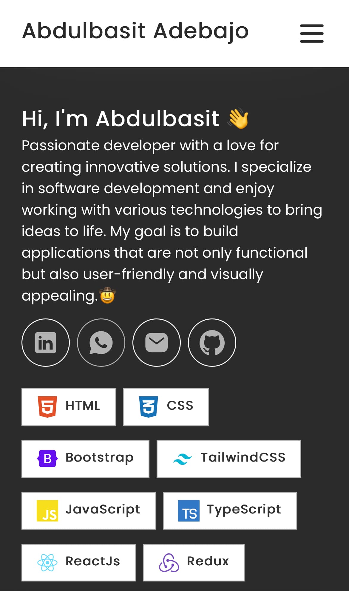 Screenshot Mobile